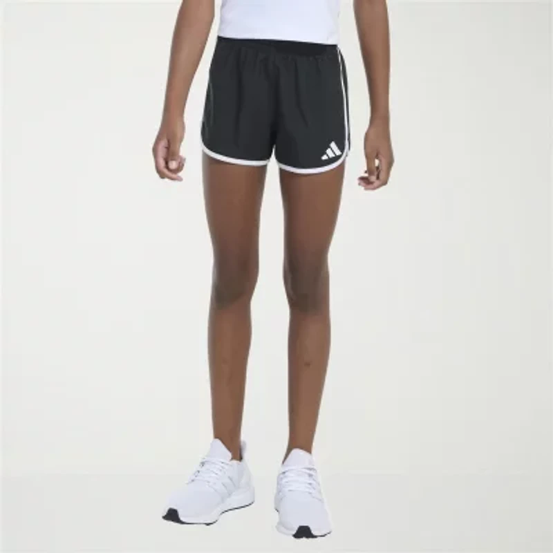 adidas Big Kid Girls Mid Rise Running Short