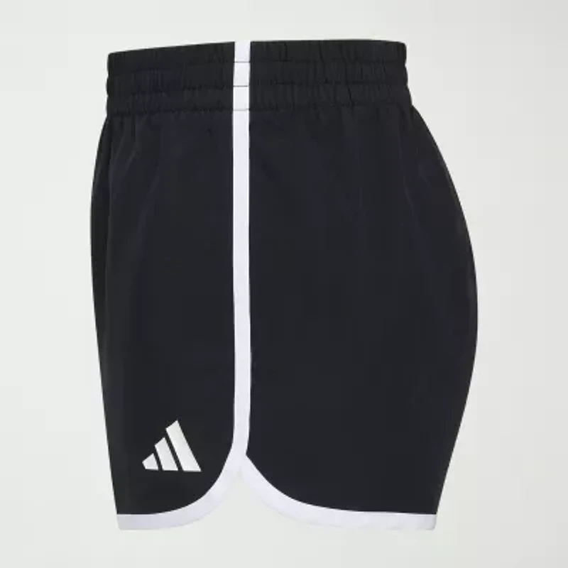 adidas Big Kid Girls Mid Rise Running Short