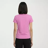 PUMA Womens Crew Neck Short Sleeve Regular Fit Graphic T-Shirt