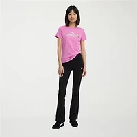 PUMA Womens Crew Neck Short Sleeve Regular Fit Graphic T-Shirt