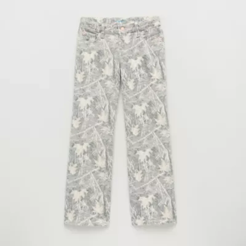 Thereabouts Little & Big Kid Girls Adjustable Waist Baggy Fit Jean