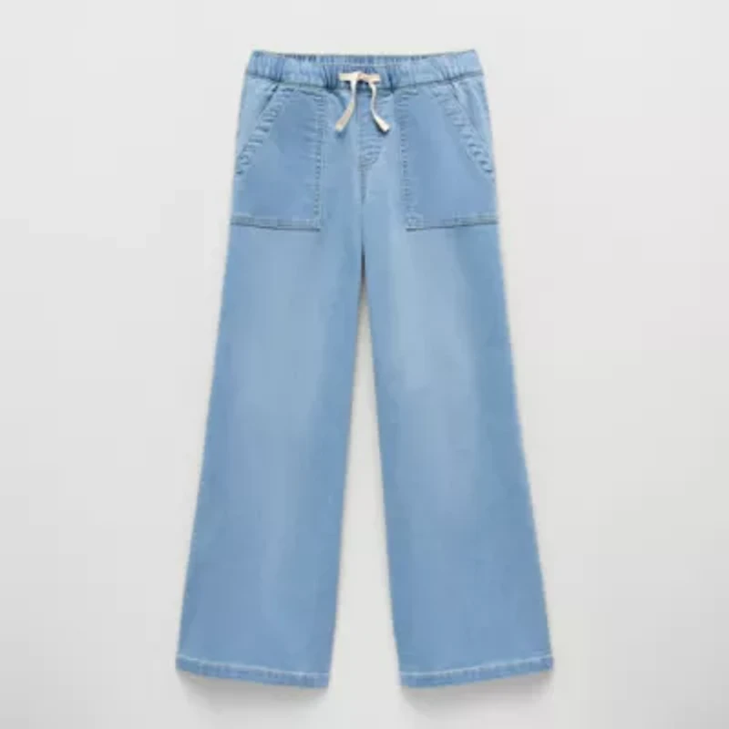 Thereabouts Little & Big Kid Girls Stretch Fabric Loose Fit Jean