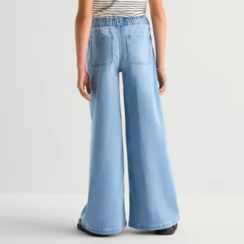 Thereabouts Little & Big Kid Girls Stretch Fabric Loose Fit Jean