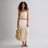 Arizona Womens Juniors Maxi Skirt