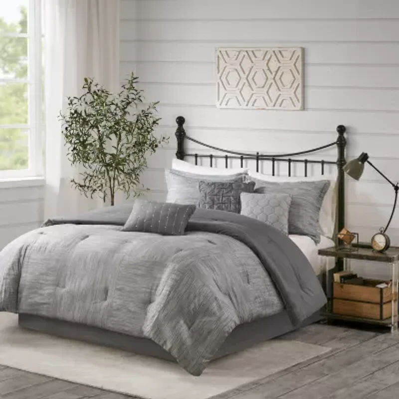 Madison Park Clayton 7-pc. Midweight Comforter Set
