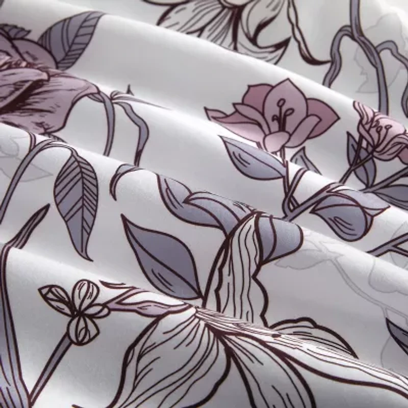 Stratford Park Rina Floral Easy Care Comforter Set