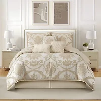 Stratford Park Melinda Floral 7-pc. Easy Care Comforter Set