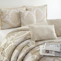 Stratford Park Melinda Floral 7-pc. Easy Care Comforter Set
