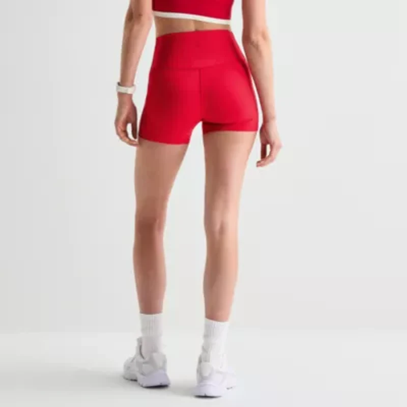 Xersion EverUltra™ Womens 4" High Rise Stretch Fabric Quick Dry Bike Short