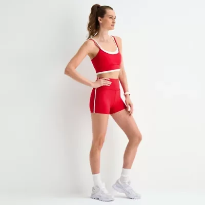 Xersion EverUltra™ Womens 4" High Rise Stretch Fabric Quick Dry Bike Short