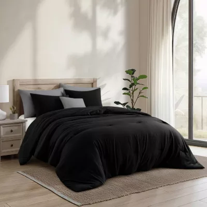 Stratford Park Ariana Soft Prewashed Easy Care Comforter Set