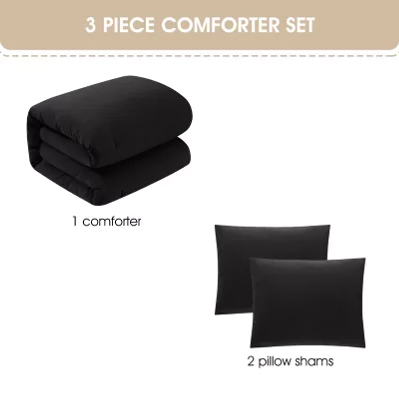 Stratford Park Ariana Soft Prewashed Easy Care Comforter Set