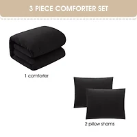 Stratford Park Ariana Soft Prewashed Easy Care Comforter Set