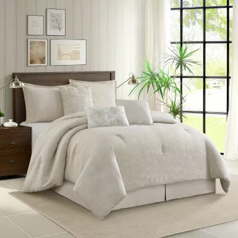 Stratford Park Belina Patchwork 7-pc. Easy Care Comforter Set