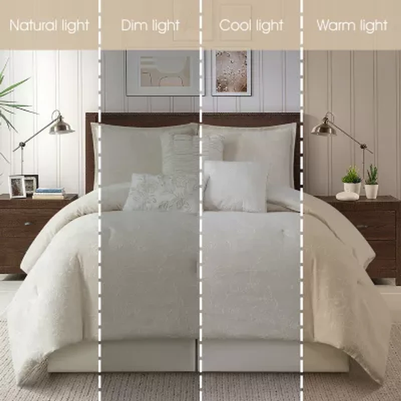Stratford Park Belina Patchwork 7-pc. Easy Care Comforter Set