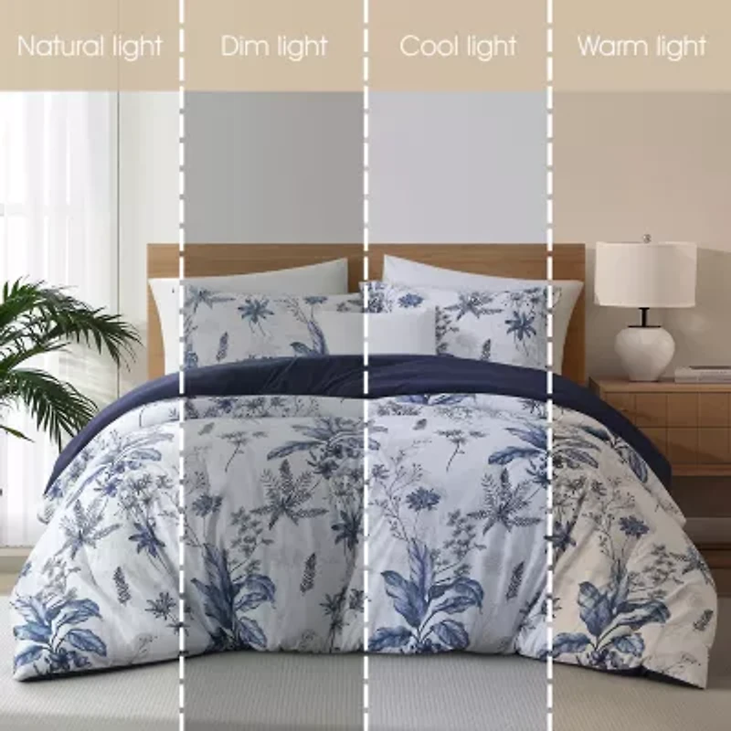 Stratford Park Hanna Floral Easy Care Comforter Set
