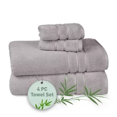 Trident Cotton And Viscose From Bamboo 4-pc. Bath Towel Set