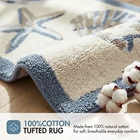 Madison Park Nantucket High Pile Tufted Bath Rug