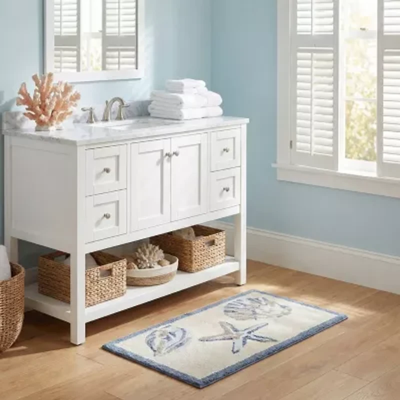 Madison Park Nantucket High Pile Tufted Bath Rug