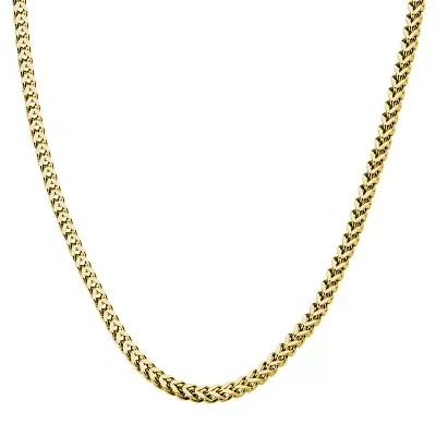 Mens Stainless Steel Hypoallergenic 24 Inch Snake Chain Necklace
