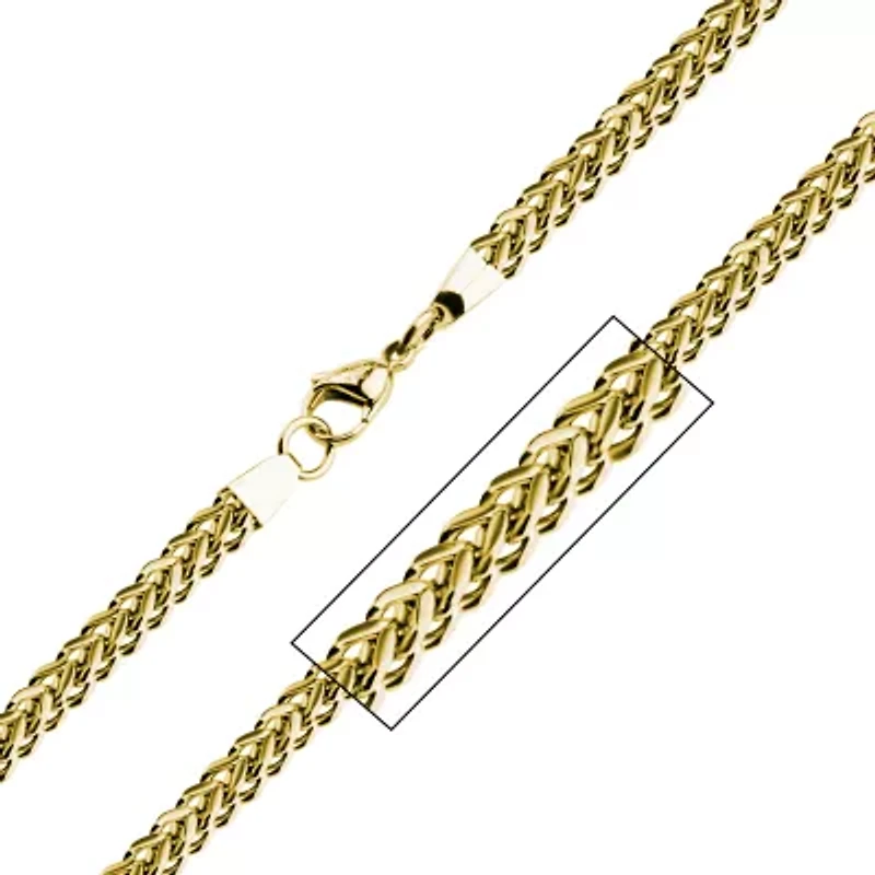 Mens Stainless Steel Hypoallergenic 24 Inch Snake Chain Necklace