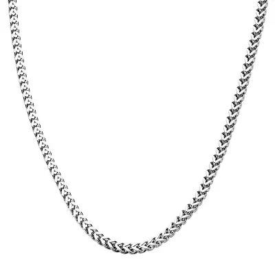 Mens Stainless Steel Hypoallergenic 24 Inch Snake Chain Necklace