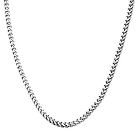 Mens Stainless Steel Hypoallergenic 24 Inch Snake Chain Necklace