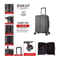 Dukap Stratos 20 Inch Hardside Lightweight Carry-On Spinner Luggage