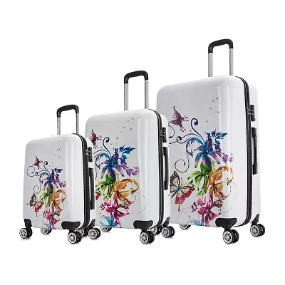 InUSA Fusion 3-pc. Hardside Lightweight Luggage Set