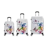 InUSA Fusion 3-pc. Hardside Lightweight Luggage Set