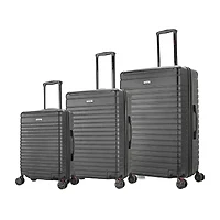 InUSA Deep 3-pc. Hardside Lightweight Luggage Set
