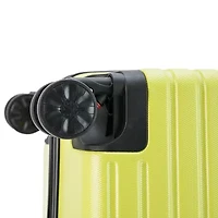 InUSA Deep 3-pc. Hardside Lightweight Luggage Set