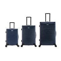 InUSA Deep 3-pc. Hardside Lightweight Luggage Set