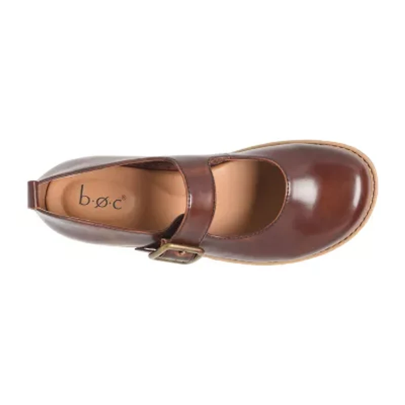BOC by Born Lara Womens Round Closed Toe Mary Jane Shoes