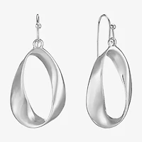 Liz Claiborne Open Womens Drop Earrings