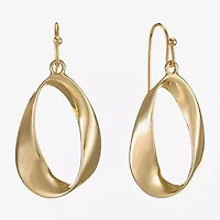 Liz Claiborne Open Womens Drop Earrings