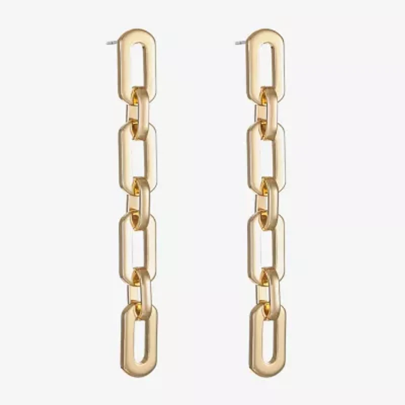 Liz Claiborne Womens Hypoallergenic Drop Earrings