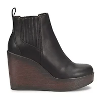 BOC by Born Womens Athalia Wedge Heel Booties