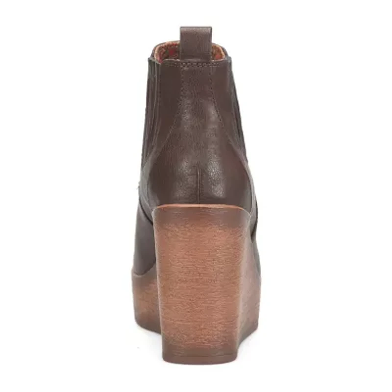 BOC by Born Womens Athalia Wedge Heel Booties