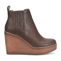 BOC by Born Womens Athalia Wedge Heel Booties