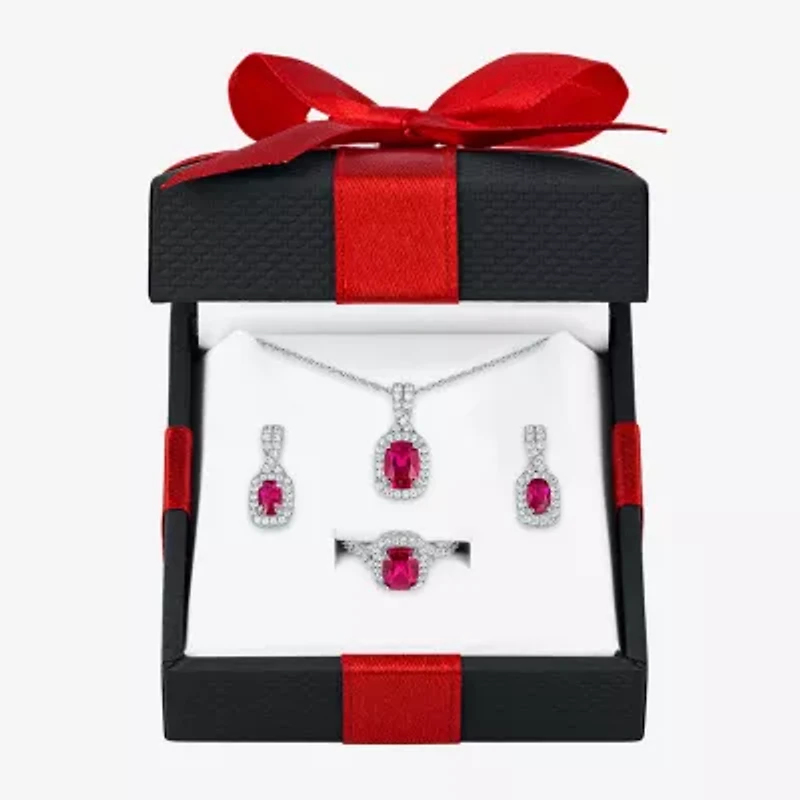 Gemstone Sterling Silver 3-pc. Jewelry Set