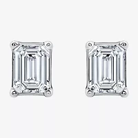 Ever Star (H-I / Si2-I1) 1/2 CT. T.W. Lab Grown White Diamond 10K White Gold Stud Earrings