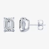 Ever Star (G / Si2-I1) 1 CT. T.W. Lab Grown White Diamond 10K White Gold Stud Earrings
