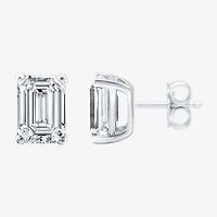 Ever Star (H-I / Si2-I1) 2 CT. T.W. Lab Grown White Diamond 14K White Gold Stud Earrings