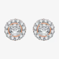 Ever Star (H-I / Si2-I1) 3 CT. T.W. Lab Grown White Diamond 14K Gold 10.8mm Round Stud Earrings