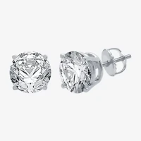 Ever Star (G / Vs1-Vs2) CT. T.W. Lab Grown White Diamond 14K Gold Round Stud Earrings