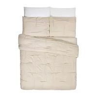 Laurel & Mayfair Riley Pleated 3-pc. Comforter Set