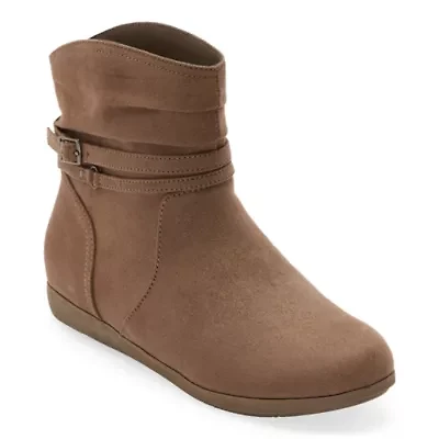 St. John's Bay Womens Kumba Flat Heel Slouch Boots