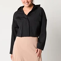 Xersion Womens Hooded Lightweight Tall Softshell Jacket
