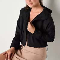 Xersion Womens Hooded Lightweight Tall Softshell Jacket